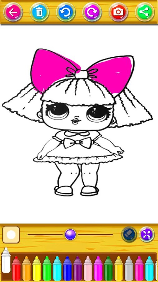 Coloring Book for Surprise Dolls LOL截图4