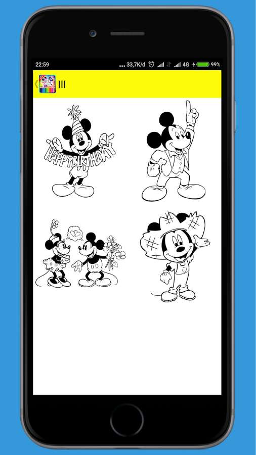 Coloring Book Mickey Minnie Mouse截图5
