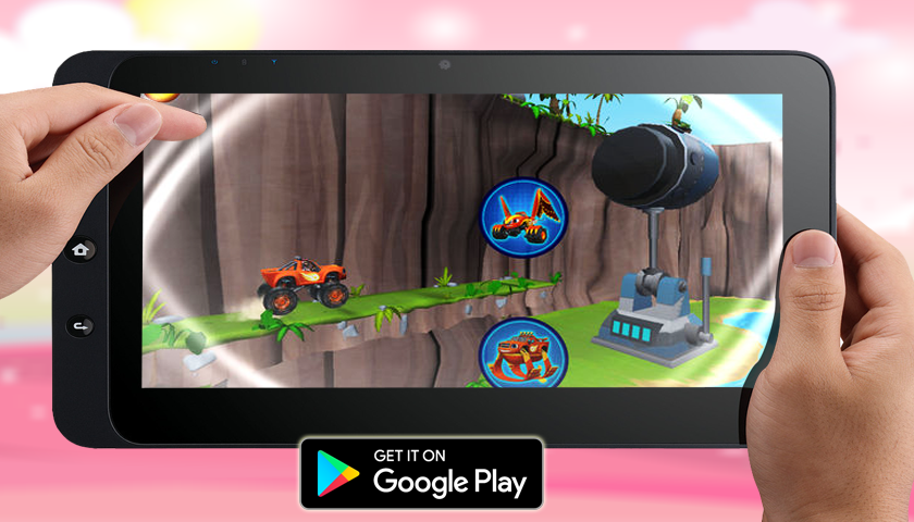 Blaze Mechines : Obstacle Course Truck截图1