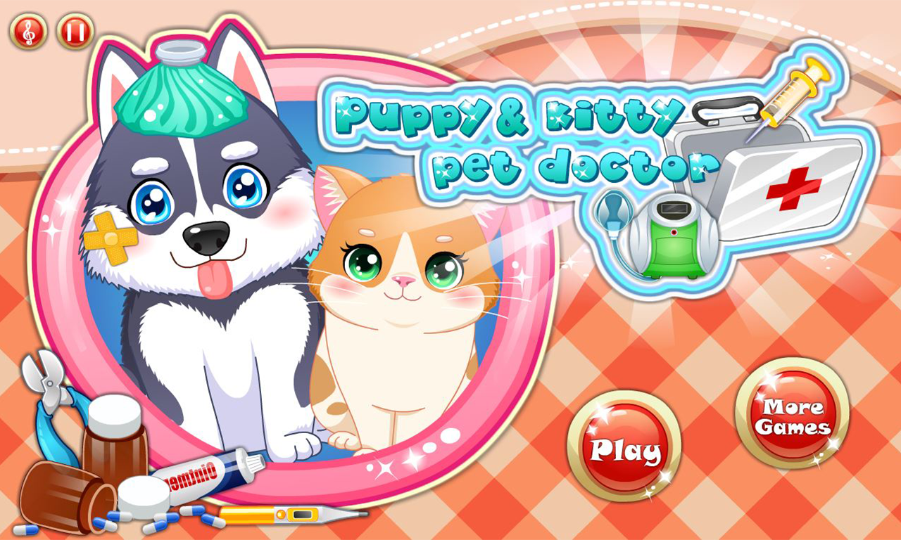 Puppy & kitty pet doctor截图1