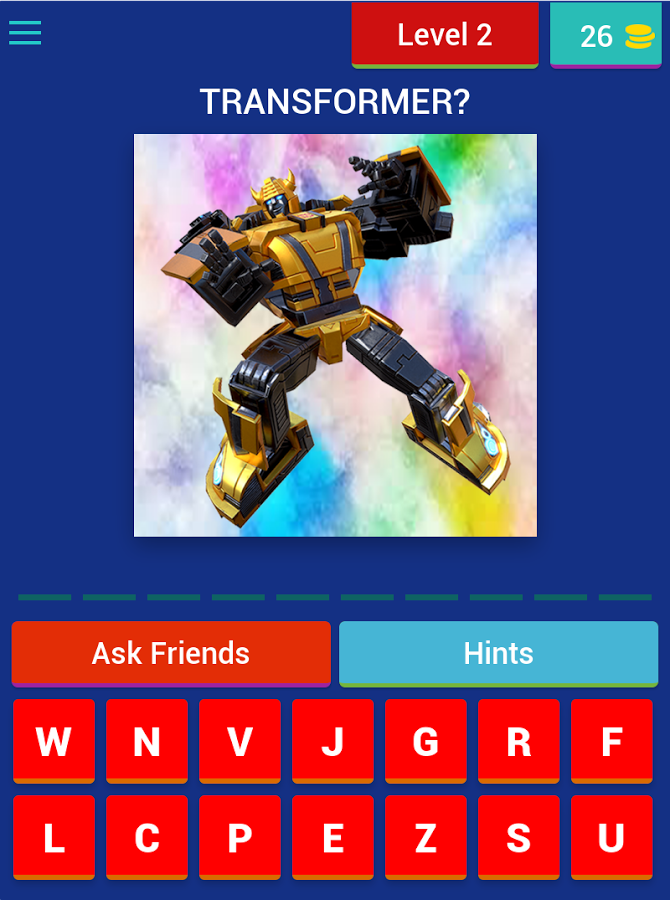 GUESS THE TRANSFORMERS截图2