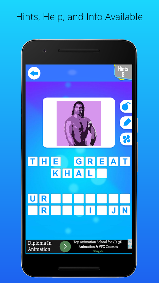 Wrestling Quiz : Guess The Wrestler Game FREE截图4