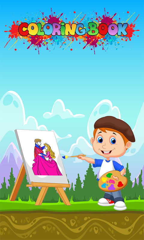 New Princess Coloring Book截图5