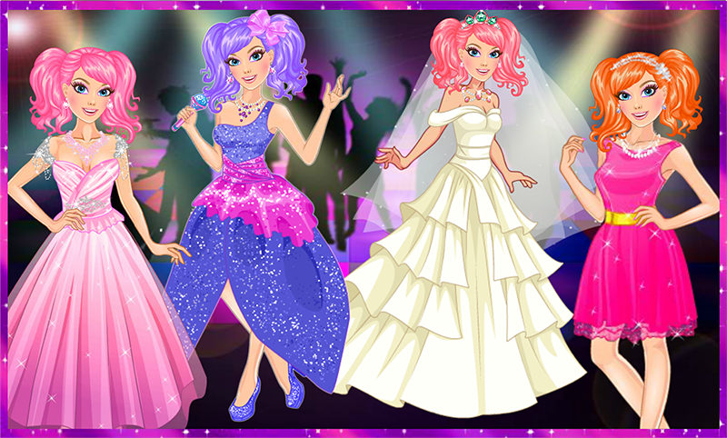 Fashion Girl Make up & Dress Up Games截图1