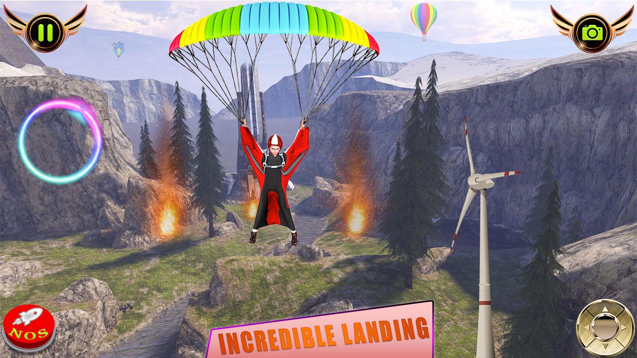 Wingsuit Skydiving Fun Simulator截图4