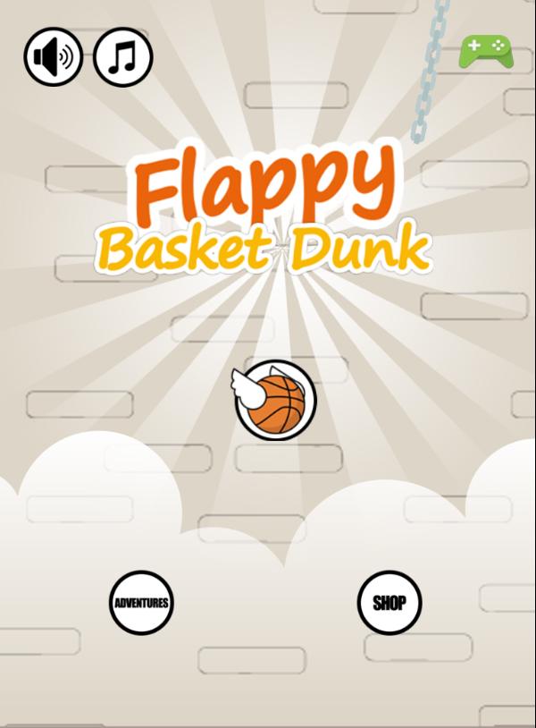 Flappy Basket Dunk : Slam Shot截图5