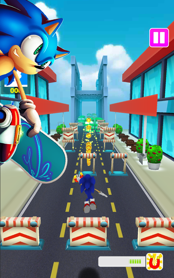 Sonic Hoverboard Dash截图5