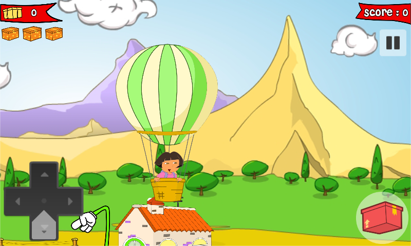 Little Dora Balloon Adventures : The Explorer Game截图2