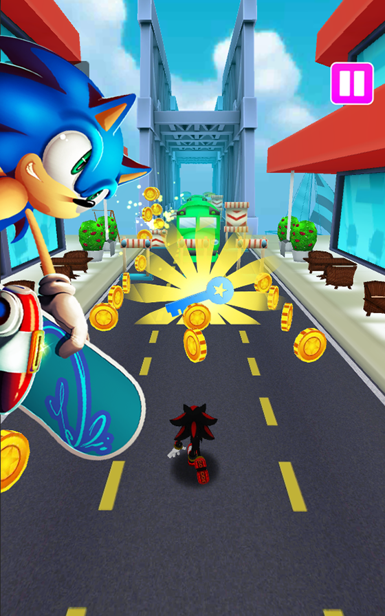 Sonic Hoverboard Dash截图2