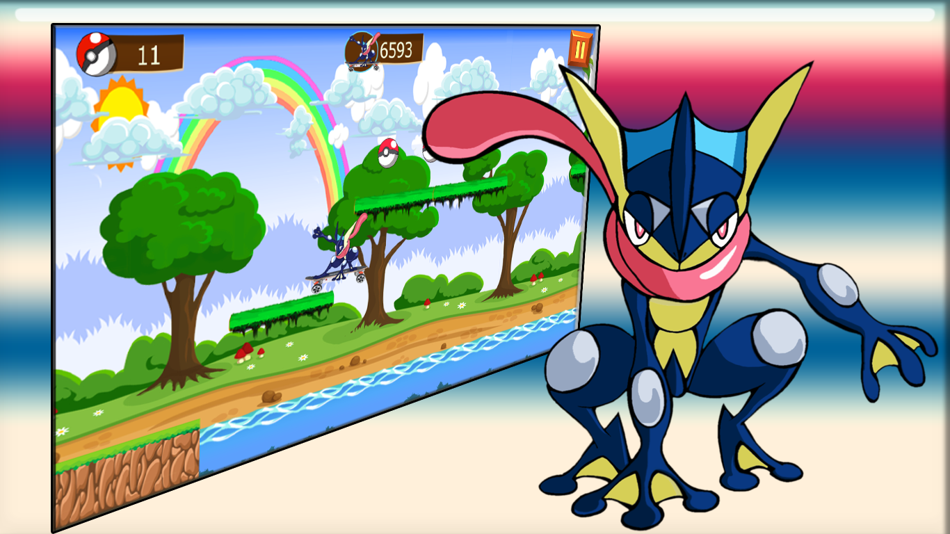 Greninja Ultimate Monster run截图2