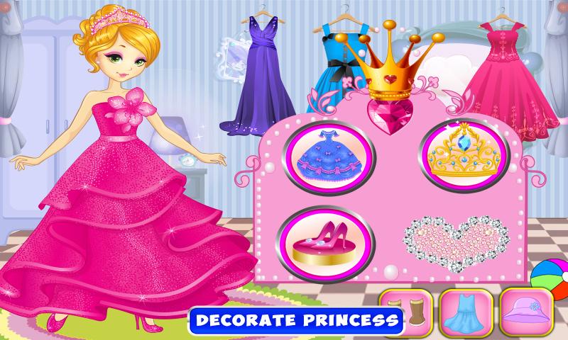 Princess Birthday Makeup Cake Maker截图1