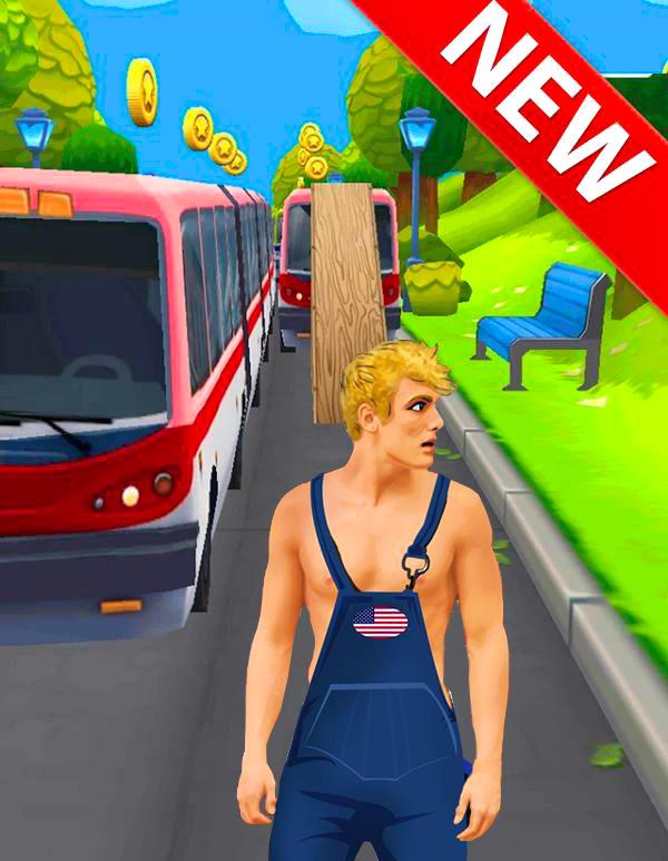 Running Logan Paul Adventure Jake Paul截图3