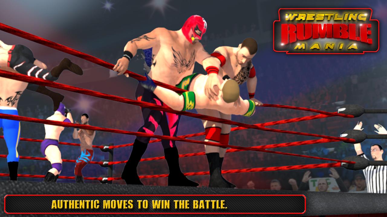 Wrestling Rumble Mania - Fighting Game截图1