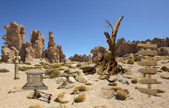 Escape Puzzle: Rocky Desert截图1