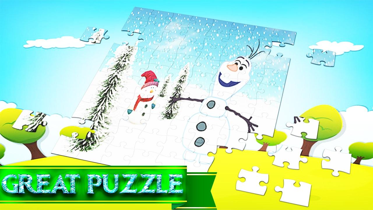 Olaf Puzzle截图2