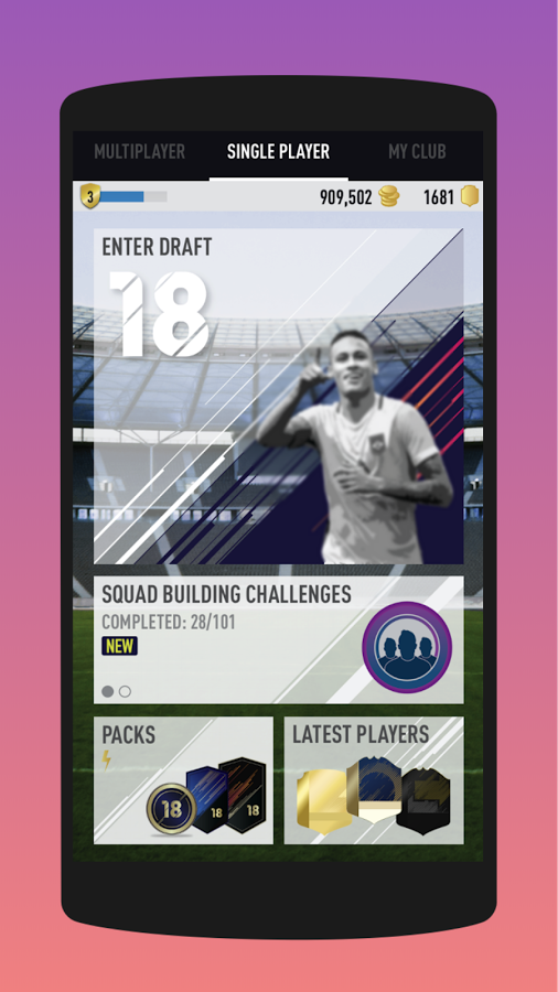 FUT Simulator Pack Opener 18 Draft By PIXELDEV截图4