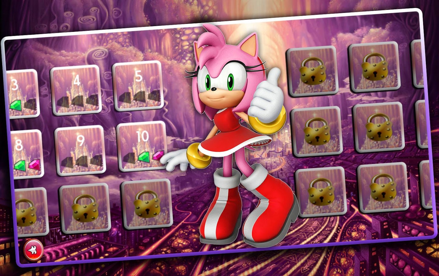 Super Amyrose : Cartoon Adventure Sonic Run & Jump截图1