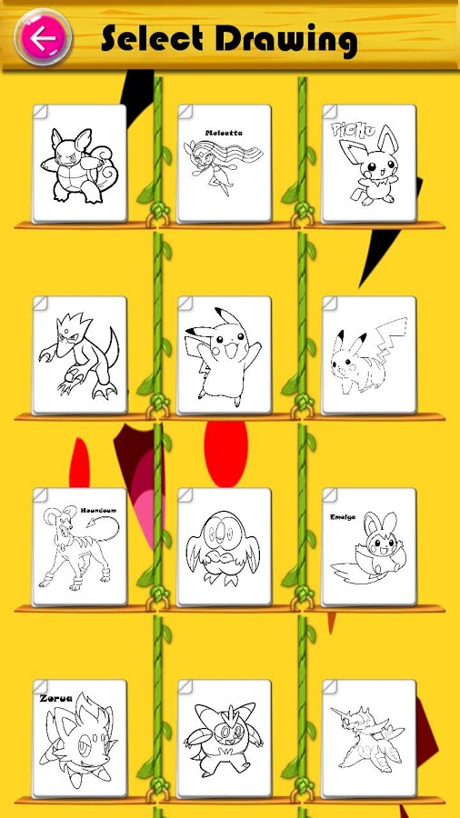 How to color Pokemo for Fans截图4