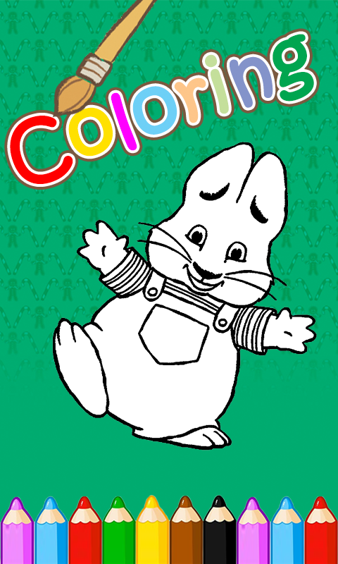 Max Bunny And Ruby Coloring截图2