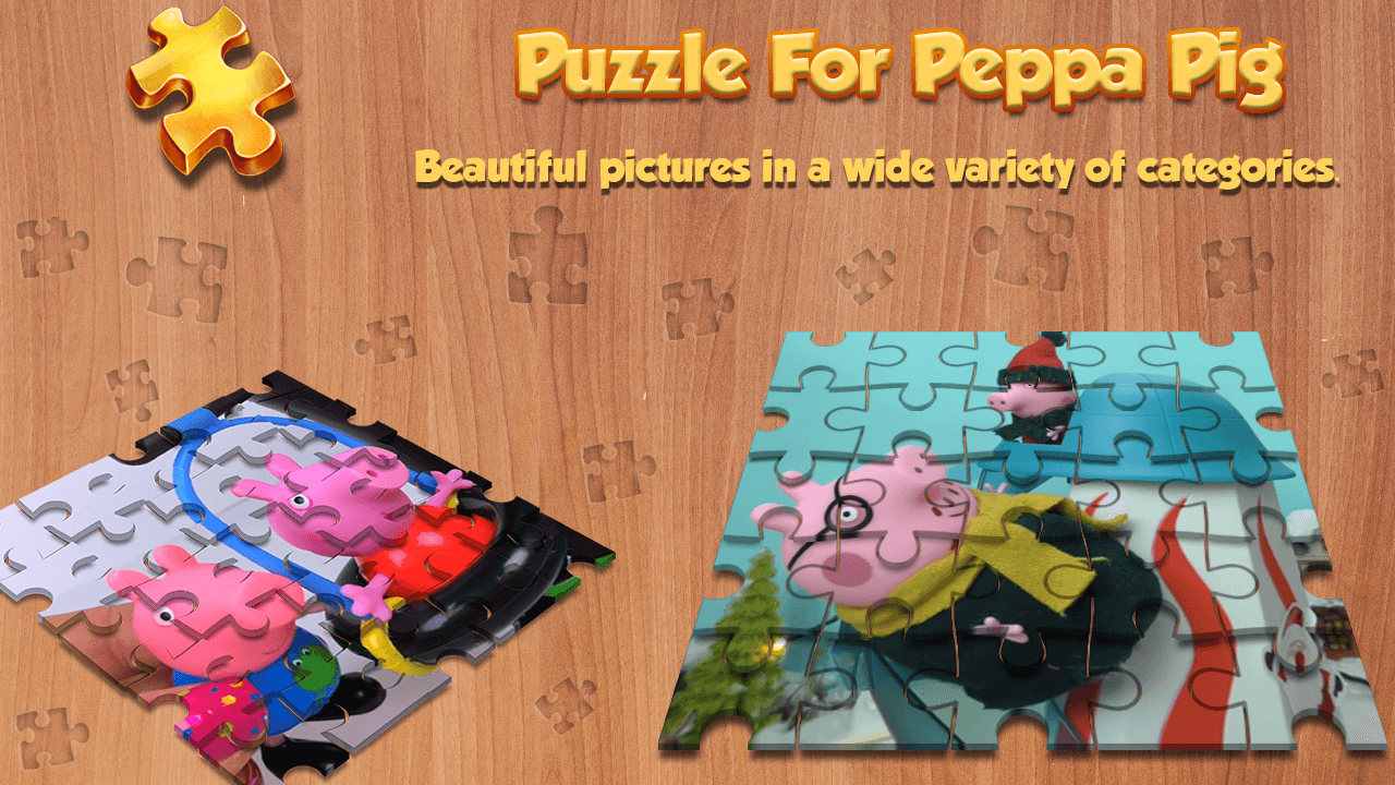 Jigsaw Puzzle For Peppa And Pig截图1