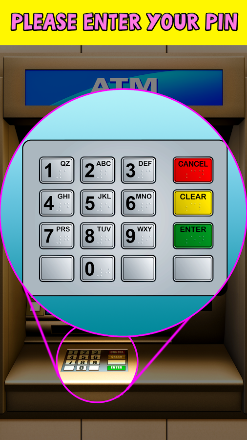 ATM Learning Simulator Bank Money Game截图5