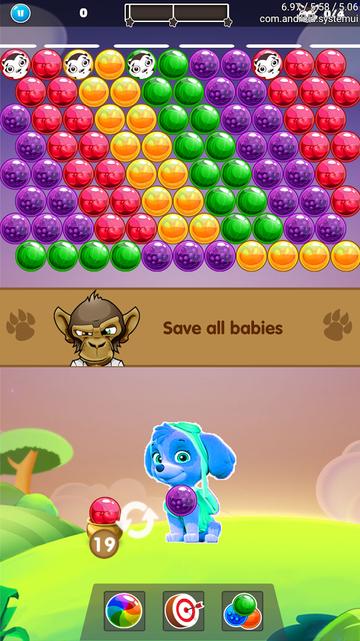 Paw Puppy Pop - Bubble Shooter截图3