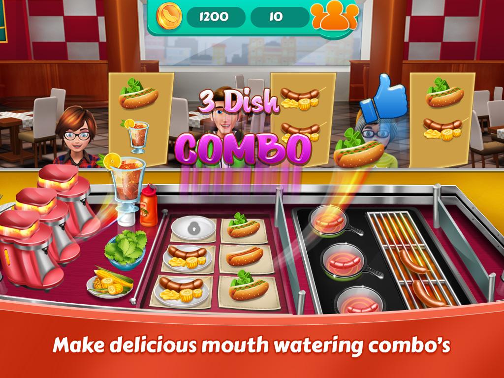 Sausage & BBQ Stand - Run Food Truck Cooking Game截图5