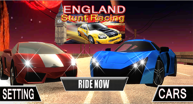 Stunt Racing Uk: Perfect Roads Car Driving England截图3