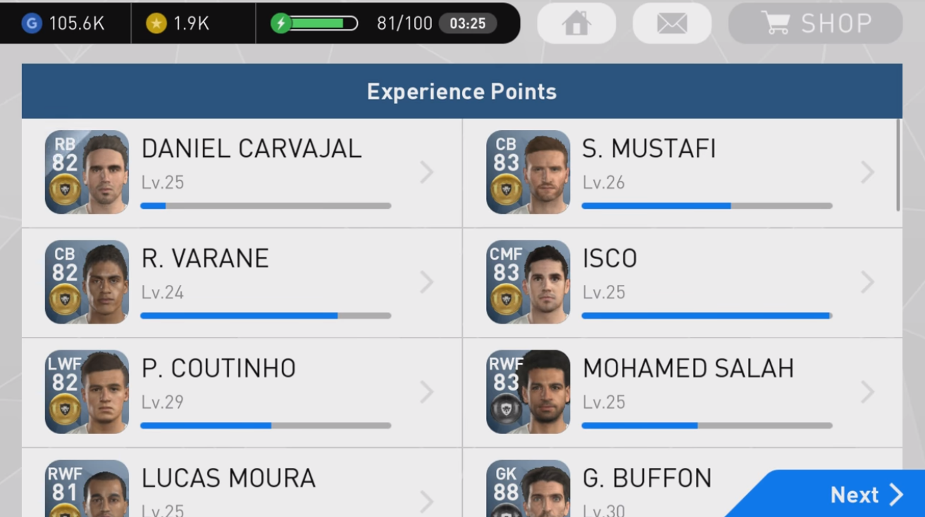 Tips PES 18 MOBILE截图1