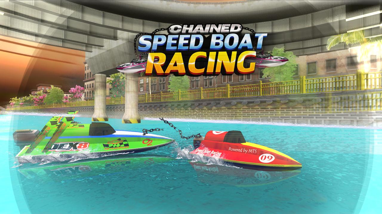 Chained Speed Boat Racing截图4