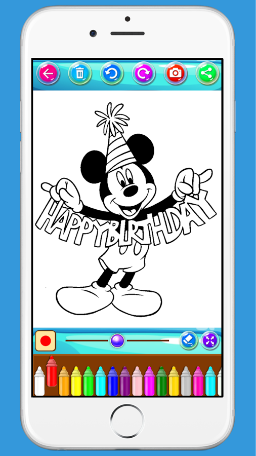 Mickey Coloring Books截图2