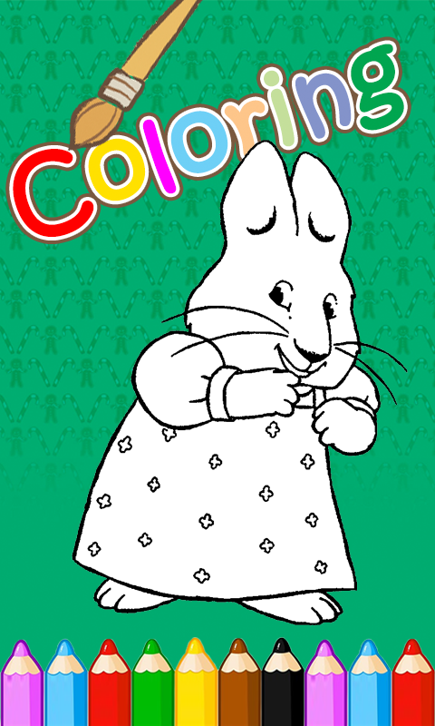 Max Bunny And Ruby Coloring截图3