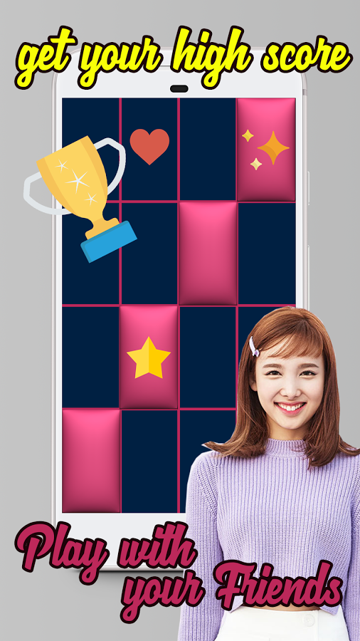 TWICE Piano Tiles LIKEY截图1