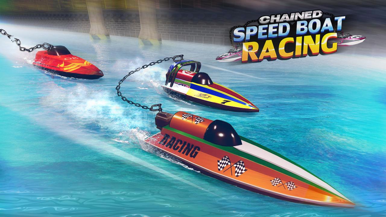 Chained Speed Boat Racing截图3