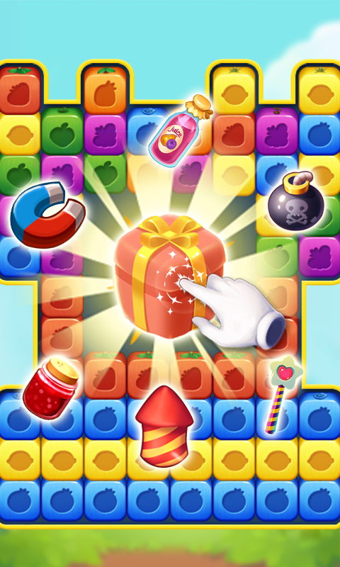 Fruit Pop Splash - Cube Blast Puzzle截图4