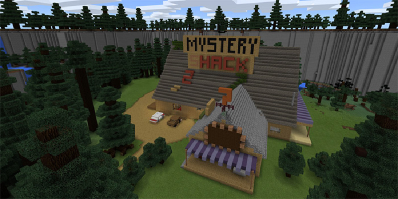 Map Gravity-Falls 2018 for MCPE截图4