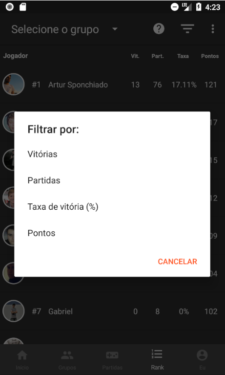 Marcador de fodinha com ranking（Unreleased）截图2