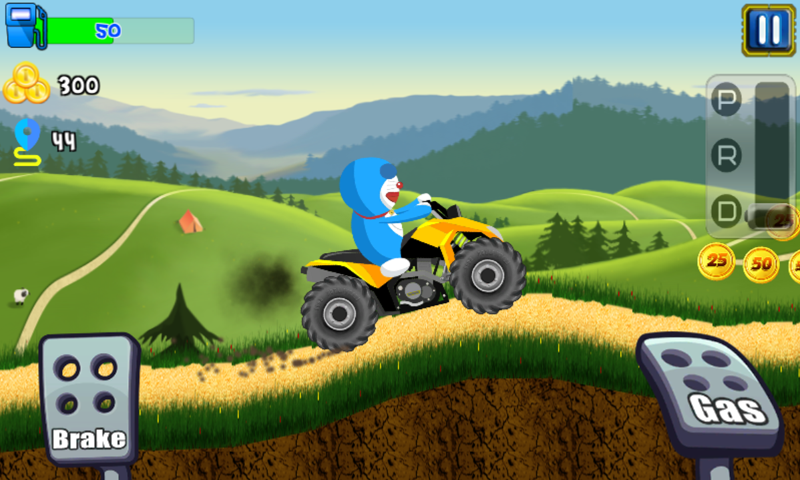 Doremon Atv Hill Racing - atv quad hill car racing截图2