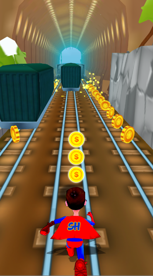 Super Hero Rail Rush Simulator截图2