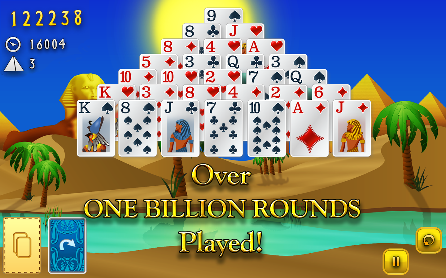 Pyramid Solitaire Ancient Egypt截图2