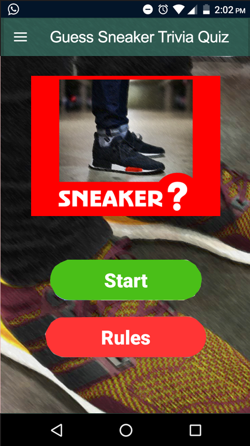 Guess Sneaker Trivia Quiz截图4