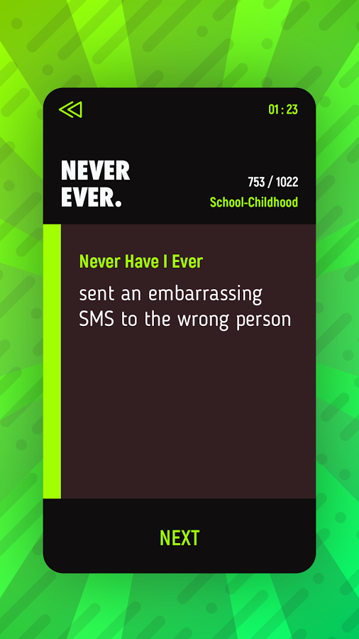 Never Have I Ever Game! 18+ Adults截图1