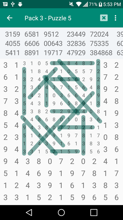 Number Search Puzzles截图4