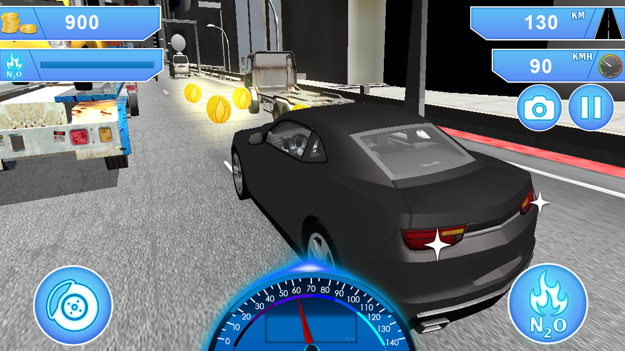 Highway Traffic Furious Racer 3D截图5