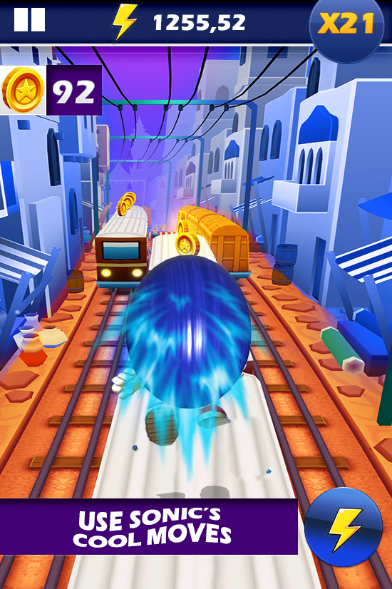 Sonic Adventure Dash : Adventure Legends Rush 3D截图3