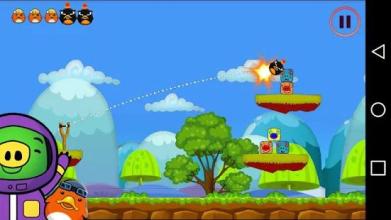 Hungry Super Chicken : Ninja Birds Knock Dow'n截图3