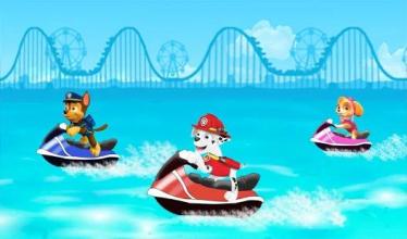 Paw Jetski Patrol Race截图2