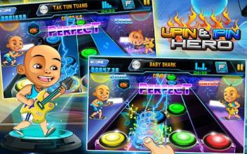 Guitar Upin & Ipin Piano Tiles截图1