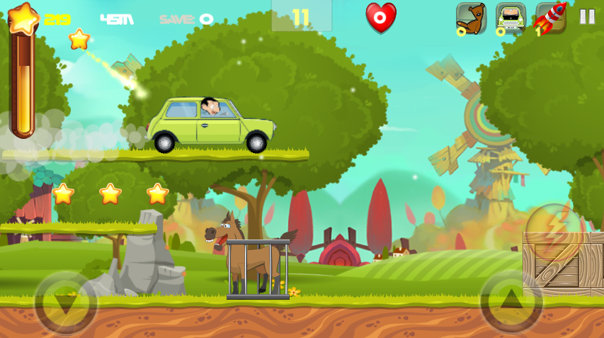 Sr Bean & Teddy Super Car Adventure截图5