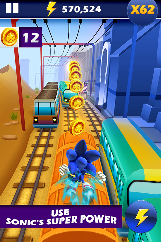 Sonic Adventure Dash : Adventure Legends Rush 3D截图5